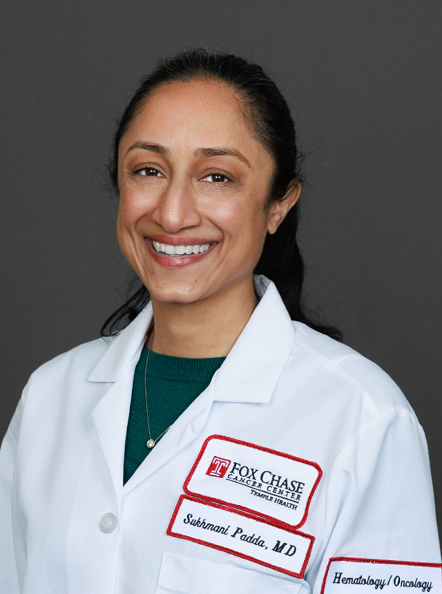 Sukhmani Kaur Padda | Fox Chase Cancer Center - Philadelphia PA